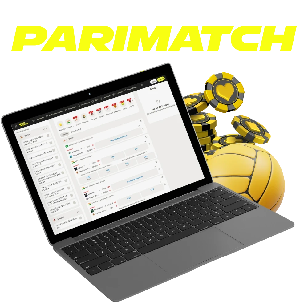 Learn how to bet on sports and play casino at Parimatch official.