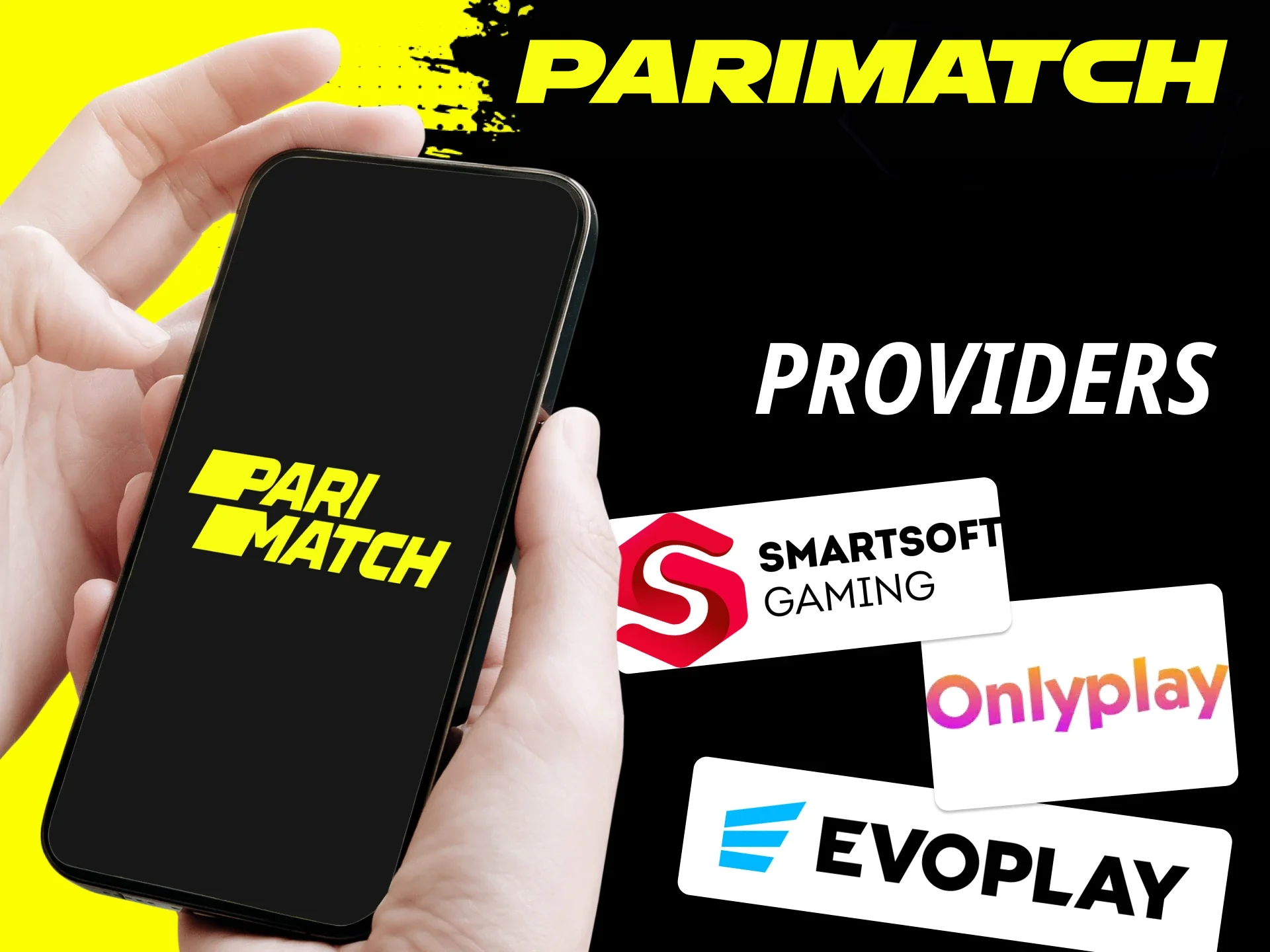 Who is the game supplier on the Parimatch online casino website.