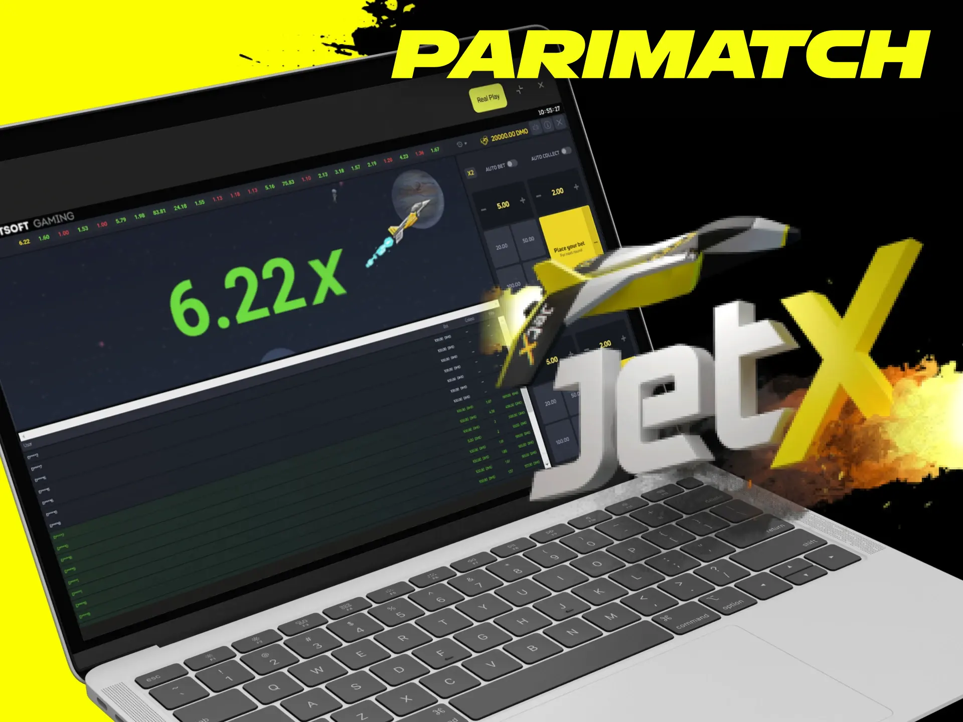 What is Martingale in the JetX game on the Parimatch online casino website.