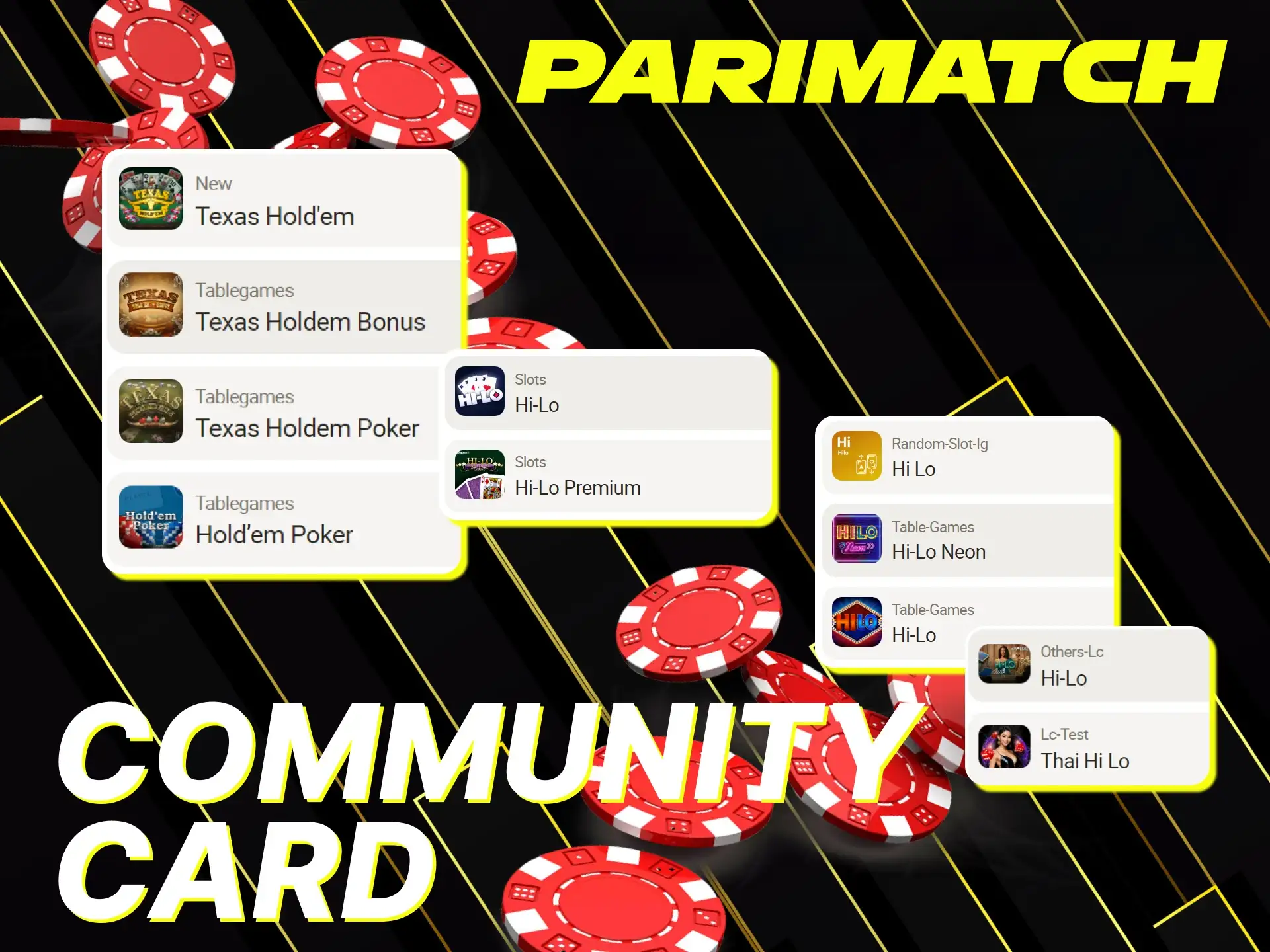 Learn more about Community Card Poker on Parimatch.