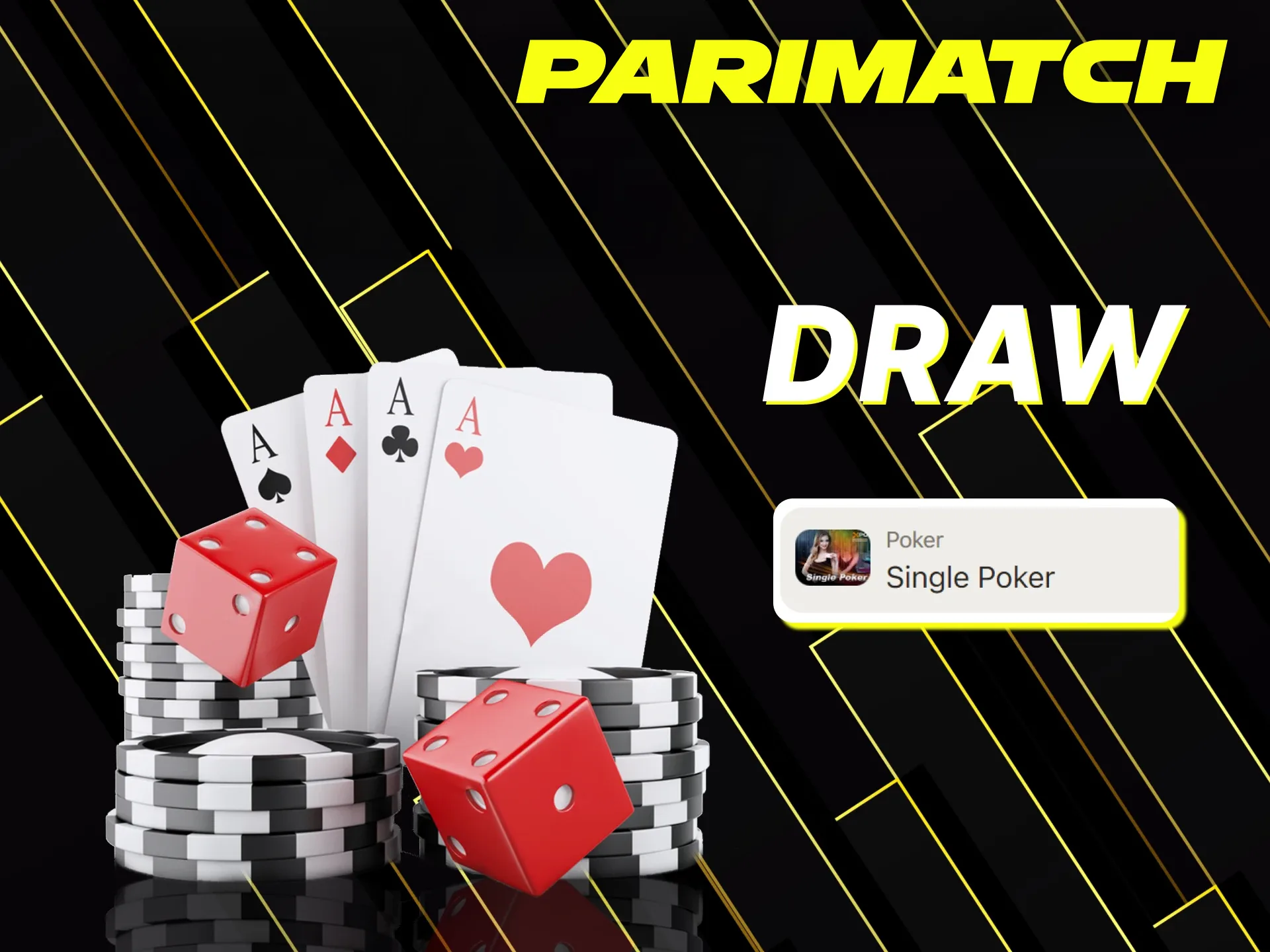 Learn about Draw Poker and give it a try at Parimatch.
