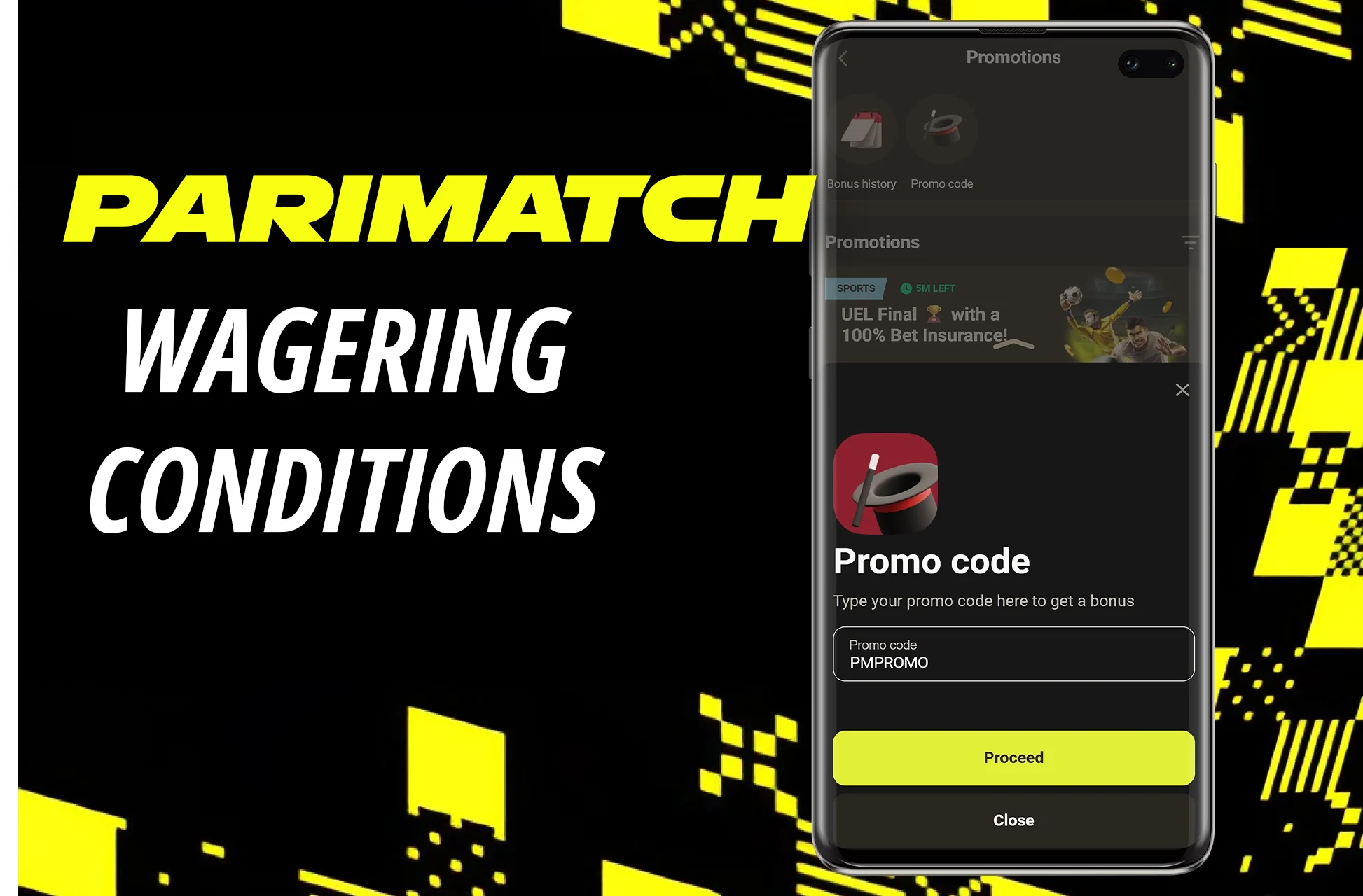 Follow the rules of the bonus program and enjoy betting at Parimatch.