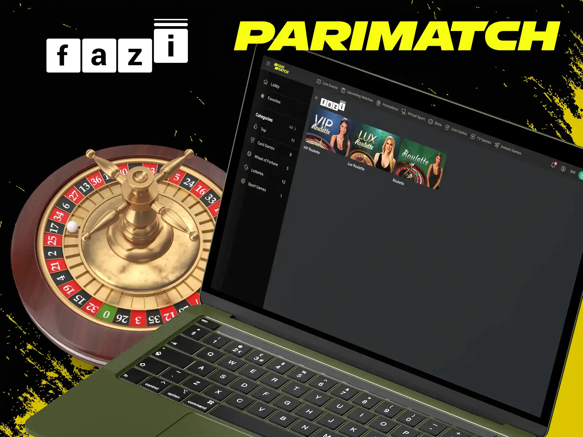 Unique graphics and smooth performance, all in Parimatch Casino's Fazi provider games.